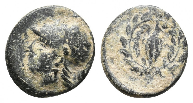 AEOLIS. Elaia. (Circa Mid 4th-3rd century BC). Ae. 1.14 g. 12 mm.