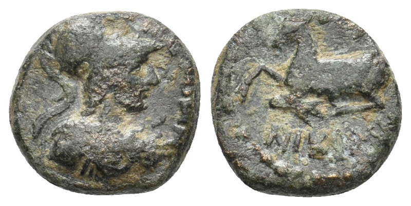 CILICIA, Aegeae. Pseudo-autonomous. Time of Hadrian, 138-161 AD. AE. 3.34 g. 13....