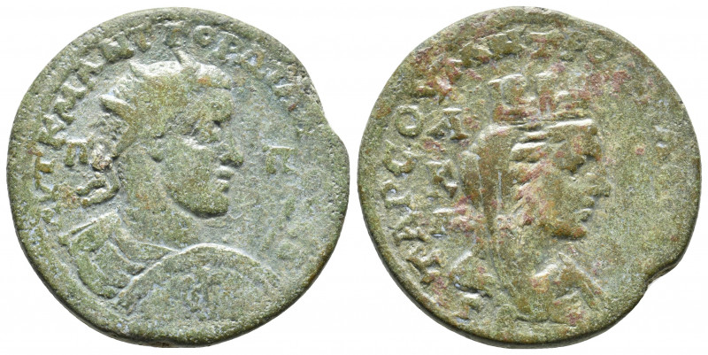 CILICIA, Tarsus. Gordian III, 238-244 AD. AE. 27.28 g. 35.30 mm.