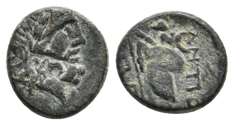 CARIA. Antioch ad Maeandrum. (Circa 2nd century BC). Ae. 1.57 g. 11.70 mm.