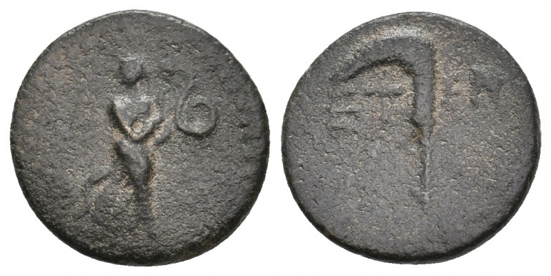 PISIDIA. Etenna. (1st century BC). Ae. 2.60 g. 16.70 mm.