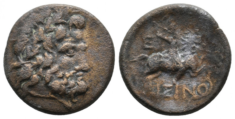 PISIDIA. Isinda. (2nd-1st centuries BC). Ae. 6.82 g. 20.60 mm.