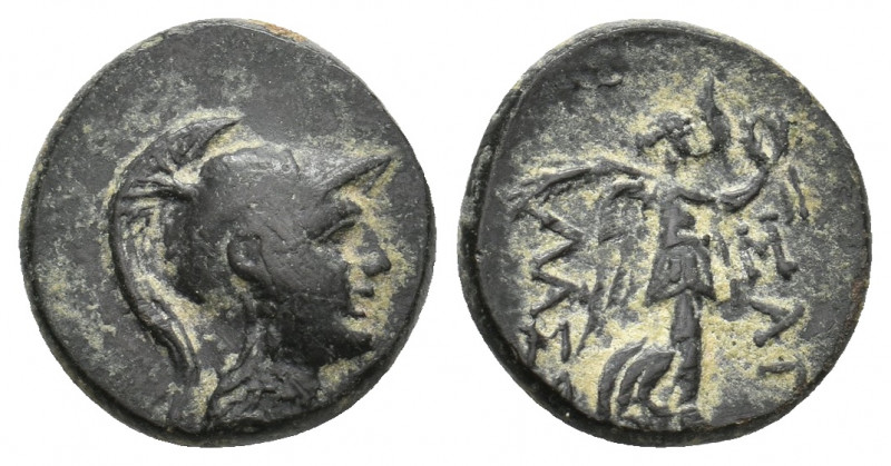 PISIDIA. Sagalassos (Circa 200-0 BC). Ae. 2.95 g. 15.70 mm.