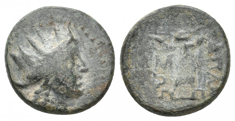 PHRYGIA. Apameia. (Circa 88-40 BC) Ae. 3.04 g. 16.30 mm.