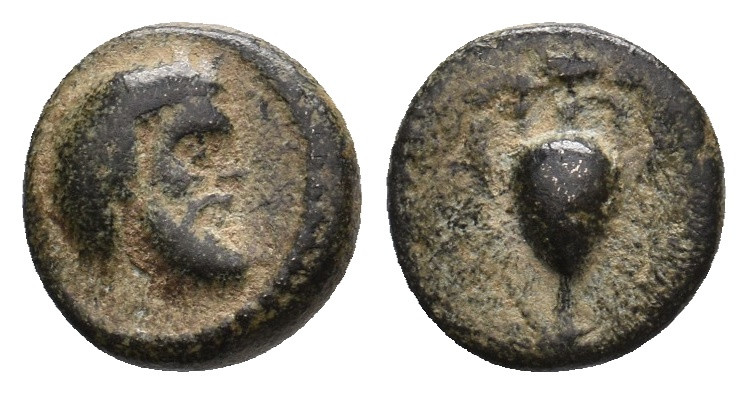 CILICIA. Nagidos. (Circa 400-380 BC). Ae. 1.04 g. 9.50 mm.