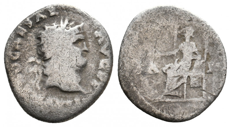 NERO, 54-68 AD. AR, Denarius. Rome. 2.75 g. 19.30 mm.