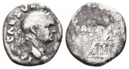 VESPASIAN, 69-79 AD. AR, Denarius. Rome. 2.55 g. 16.75 mm.