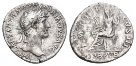 HADRIAN, 117-138 AD. AR, Denarius. Rome. 3.15 g. 19 mm.