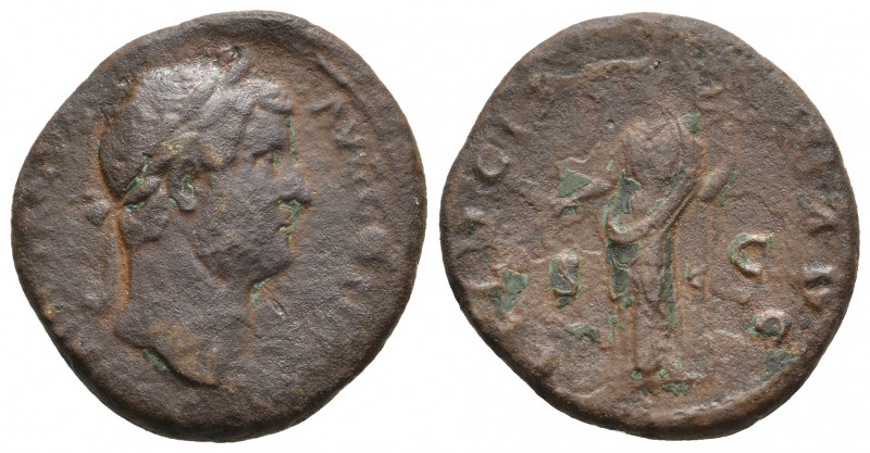 HADRIAN, 117-138 AD. AE. Rome. 10.71 g. 26.50 mm.