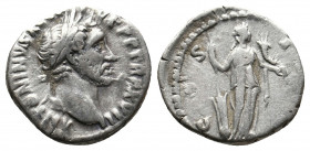 ANTONINUS PIUS, 138-161 AD. AR, Denarius. Rome. 3.21 g. 16.90 mm.