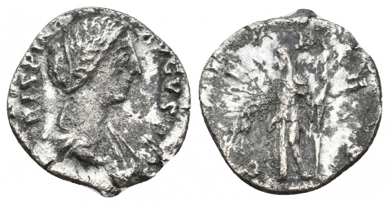 CRISPINA Augusta, 178-182 AD. AR, Denarius. Rome. 2.08 g. 18.30 mm.