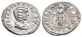 JULIA DOMNA Augusta, 193-217 AD. AR, Denarius. Rome. 3.04 g. 19 mm.