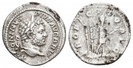 CARACALLA, 197-217 AD. AR, Denarius. Rome. 3.41 g. 19.80 mm.