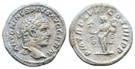 CARACALLA, 197-217 AD. AR, Denarius. Rome. 2.74 g. 19 mm.