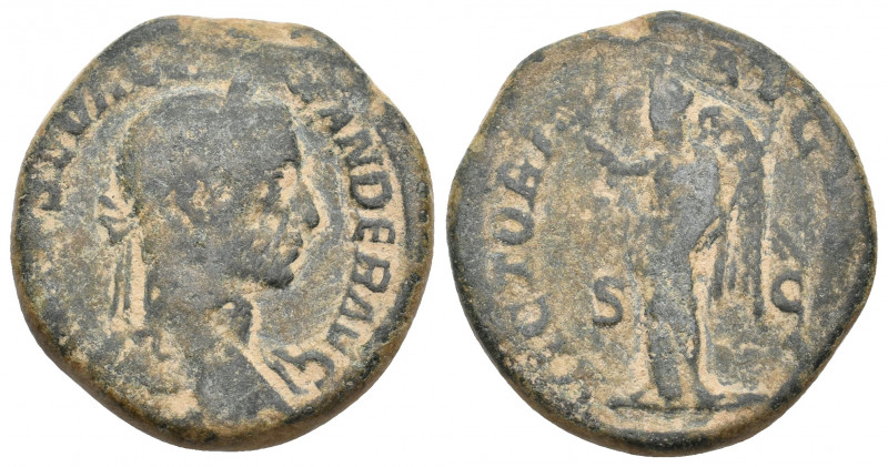SEVERUS ALEXANDER, 222-235 AD. AE. Rome. 19.90 g. 29.50 mm.