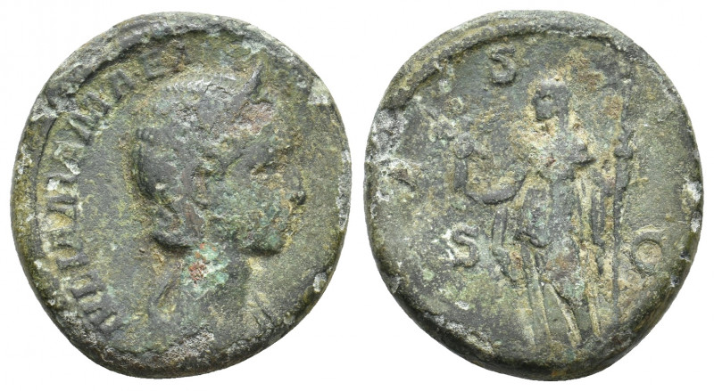 JULIA MAMAEA Augusta, 222-235 AD. AE. 8.97 g. 23.40 mm.