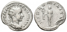 GORDIAN III, 238-244 AD. Antoninianus. Rome. 3.40 g. 21.90 mm.
