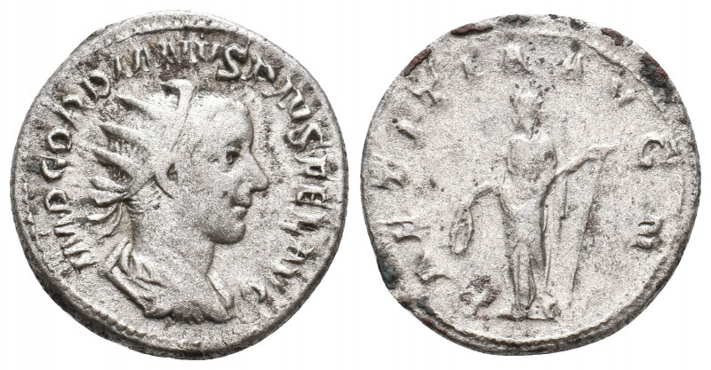 GORDIAN III, 238-244 AD. Antoninianus. Rome. 3.93 g. 22.40 mm.