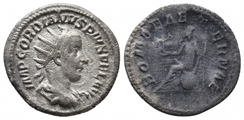 GORDIAN III, 238-244 AD. Antoninianus. Rome. 3.54 g. 22.60 mm.