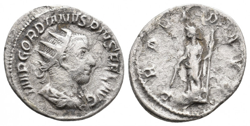 GORDIAN III, 238-244 AD. Antoninianus. Rome. 3.11 g. 22.90 mm.