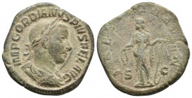 GORDIAN III, 238-244 AD. AE. Rome. 17.95 g. 31.30 mm.