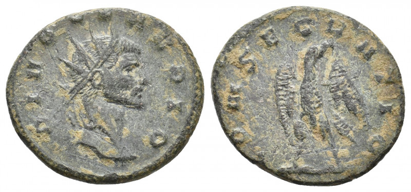 DIVUS CLAUDIUS II GOTHICUS, Died 270 AD. Antoninianus. Rome. 4.44 g. 21.70 mm.