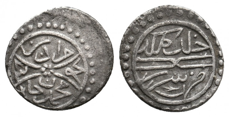 Islamic. Ottoman Empire. MURAD II, 1421-1451 AD/ 824- 855 AH. AR, Akce. Serez. 1...