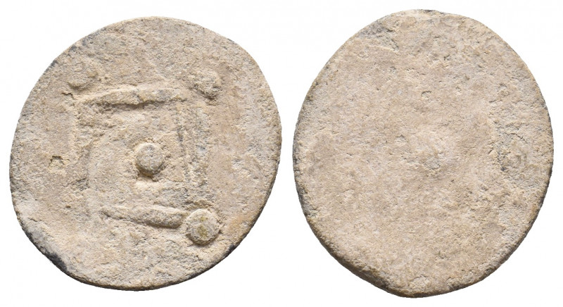 Roman Token. 2.14 g. 20.30 mm.