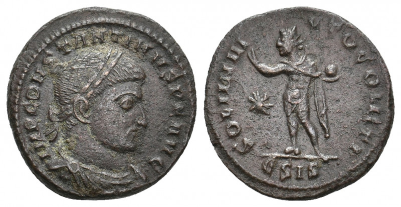 CONSTANTINE I ‘THE GREAT’, 307-337 AD. Follis. Siscia. 3.60 g. 18.90 mm.