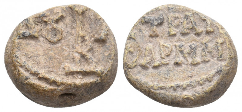 Byzantine Seal. 9.86 g. 17.10 mm.