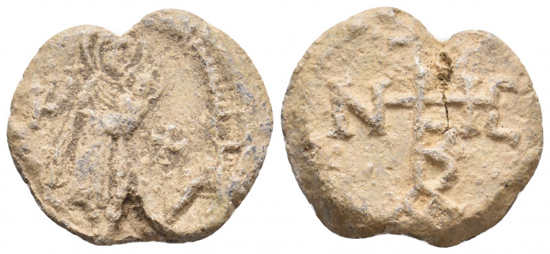 Byzantine Seal. 10.89 g. 25.70 mm.