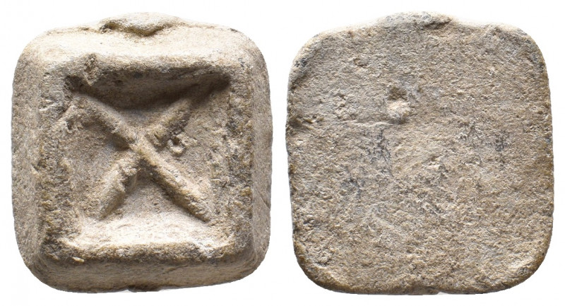 Byzantine Seal. 24.47 g. 23.90 mm.