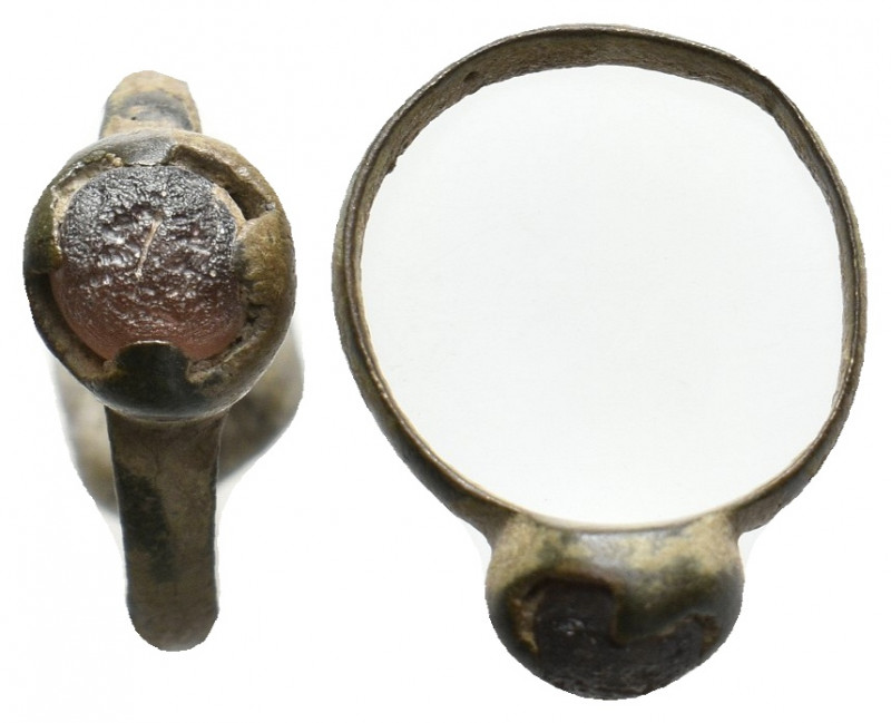 ANCIENT BYZANTINE BRONZE RING (11TH-15TH CENTURY AD.)
Condition : See picture. N...