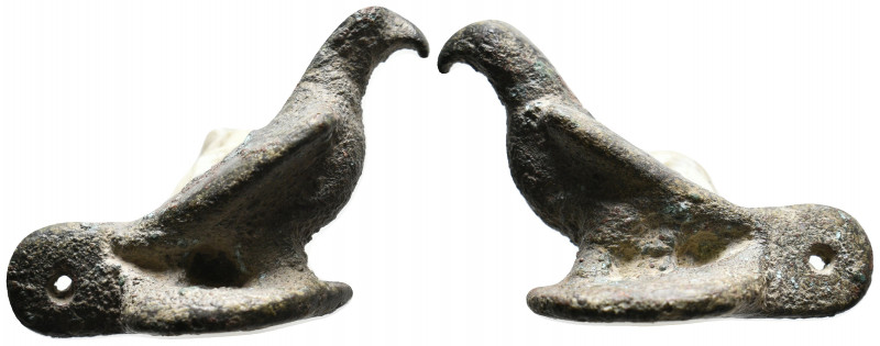 ANCIENT ROMAN BRONZE EAGLE FIGURINE (1ST- 3RD CENTURY AD)
Condition : See pictur...