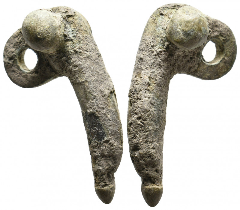 ANCIENT ROMAN BRONZE PHALLUS PENDANT(1ST-5TH CENTURY AD.)
Condition : See pictur...