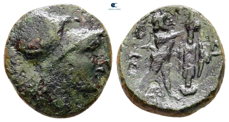 Kings of Macedon. Uncertain mint. Antigonos II Gonatas 277-239 BC. 
Bronze Æ
...