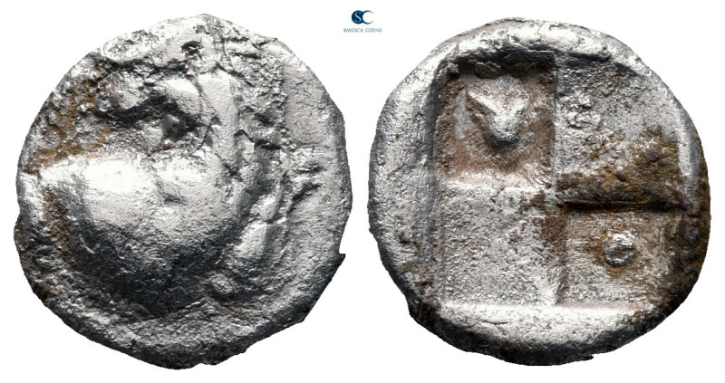 The Thracian Chersonese. Chersonesos circa 386-338 BC. 
Hemidrachm AR

13 mm,...