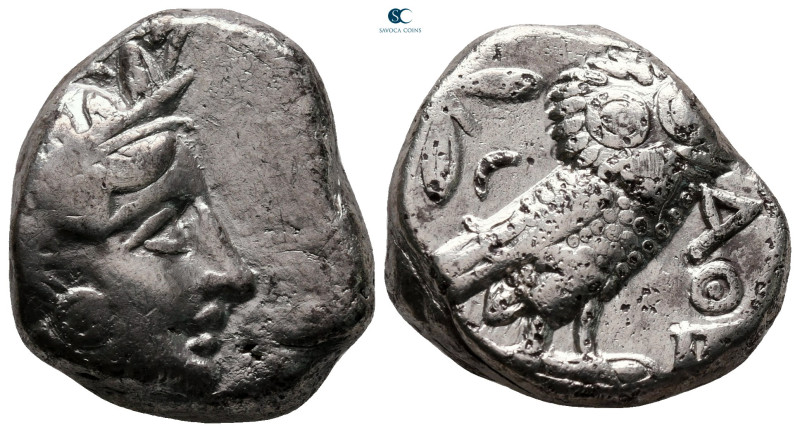 Attica. Athens circa 350-294 BC. 
Tetradrachm AR

23 mm, 16,94 g



very ...