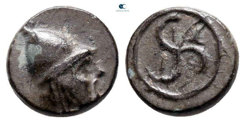 Troas. Birytis circa 350-300 BC. 
Bronze Æ

9 mm, 0,83 g



very fine