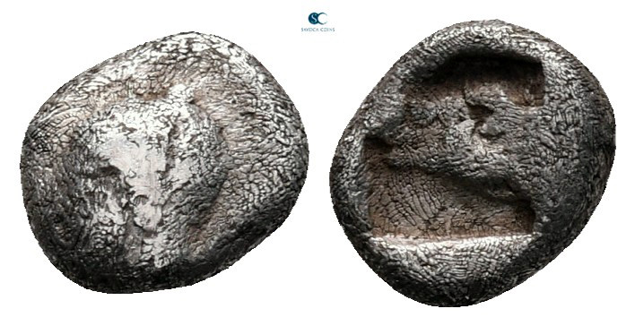 Troas. Kebren circa 500-450 BC. 
Obol AR

8 mm, 0,57 g



nearly very fin...