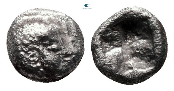 Ionia. Kolophon circa 530-500 BC. 
Hemiobol AR

6 mm, 0,35 g



very fine