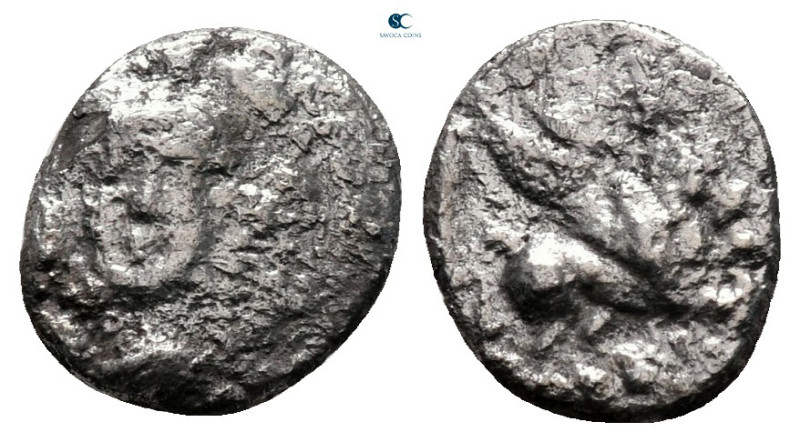 Cilicia. Uncertain mint circa 400-300 BC. 
Obol AR

10 mm, 0,67 g



fine