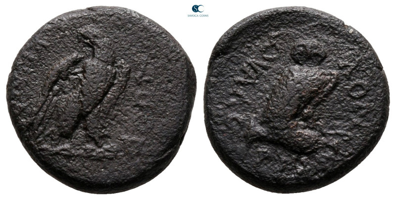 Phrygia. Synnada. Pseudo-autonomous issue AD 14-37. 
Bronze Æ

15 mm, 3,94 g...