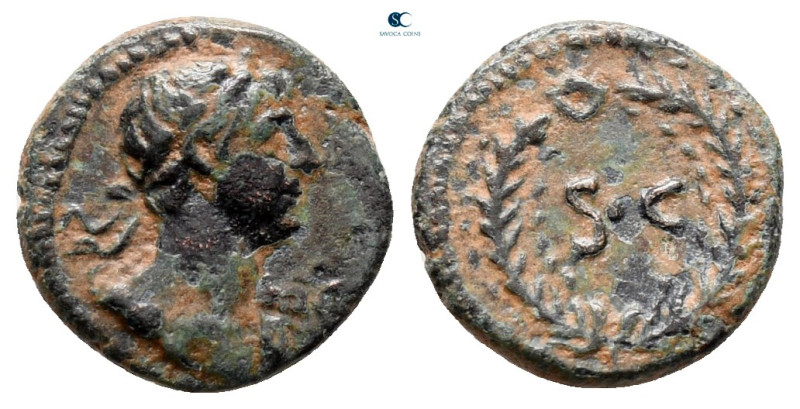 Seleucis and Pieria. Antioch. Trajan AD 98-117. 
Bronze Æ

11 mm, 1,01 g

...