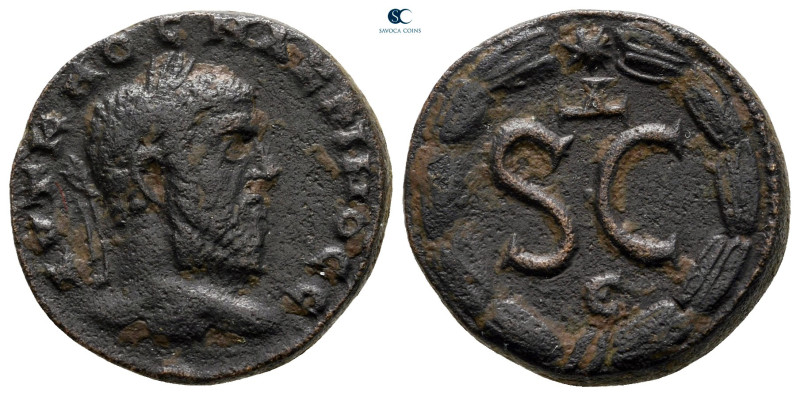 Seleucis and Pieria. Antioch. Macrinus AD 217-218. 
Bronze Æ

19 mm, 6,56 g
...