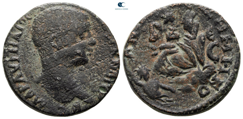 Seleucis and Pieria. Antioch. Elagabal AD 218-222. 
Bronze Æ

24 mm, 11,60 g...