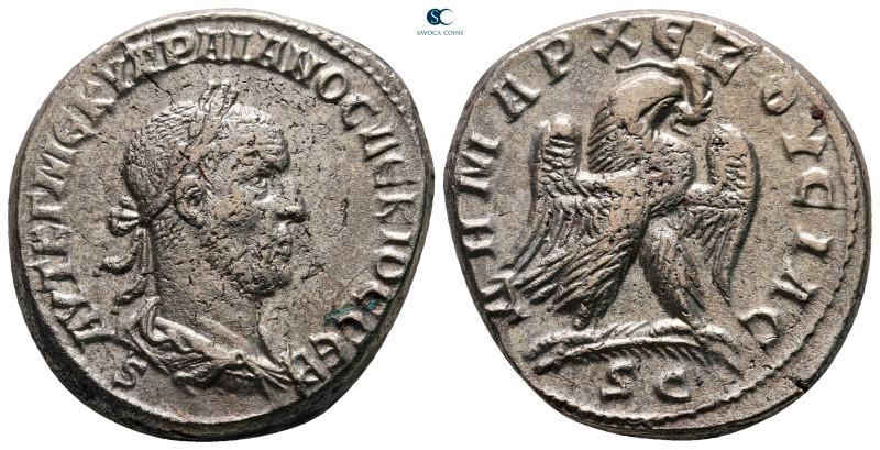 Seleucis and Pieria. Antioch. Trajan Decius AD 249-251. 
Billon-Tetradrachm

...