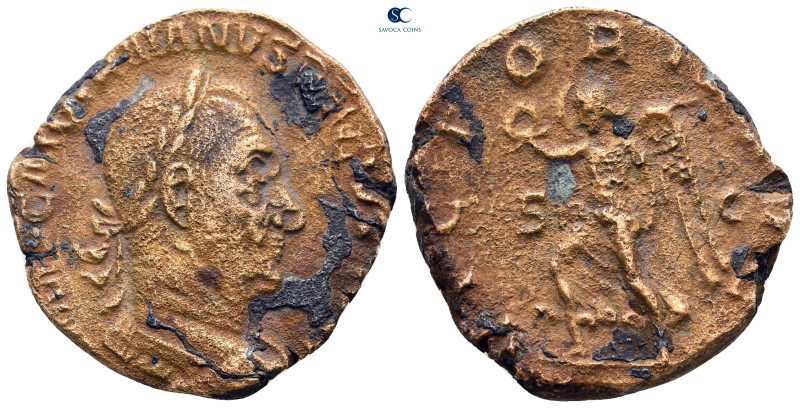 Trajan Decius AD 249-251. Rome
Sestertius Æ

27 mm, 13,40 g



nearly ver...