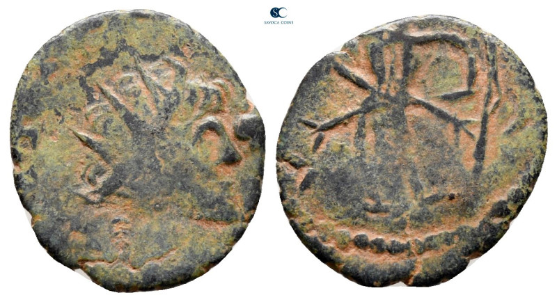 Tetricus I AD 271-274. Contemporary Barbaric imitation
Antoninianus Æ

15 mm,...