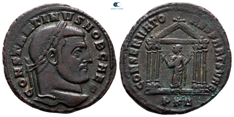 Constantine I the Great, as Caesar AD 306-307. Carthage
Follis Æ

25 mm, 6,18...